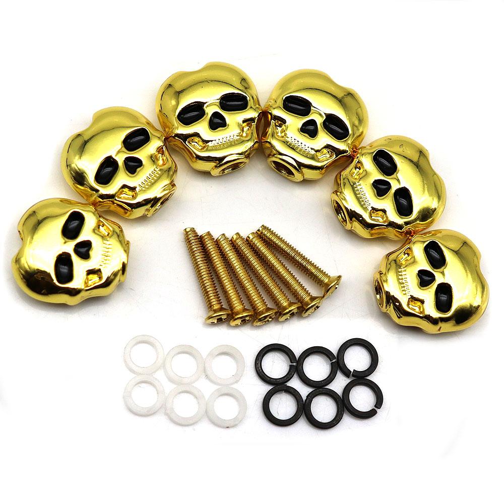 6Pcs Guitar Button head hat handle Tuner handle Metal Skull Shape Tuning Key handle for Folk, Electric and Acoustic Guitar
6Pcs Guitar Button head hat handle Tuner handle Metal Skull Shape Tuning Key handle for Folk, Electric and Acoustic Guitar