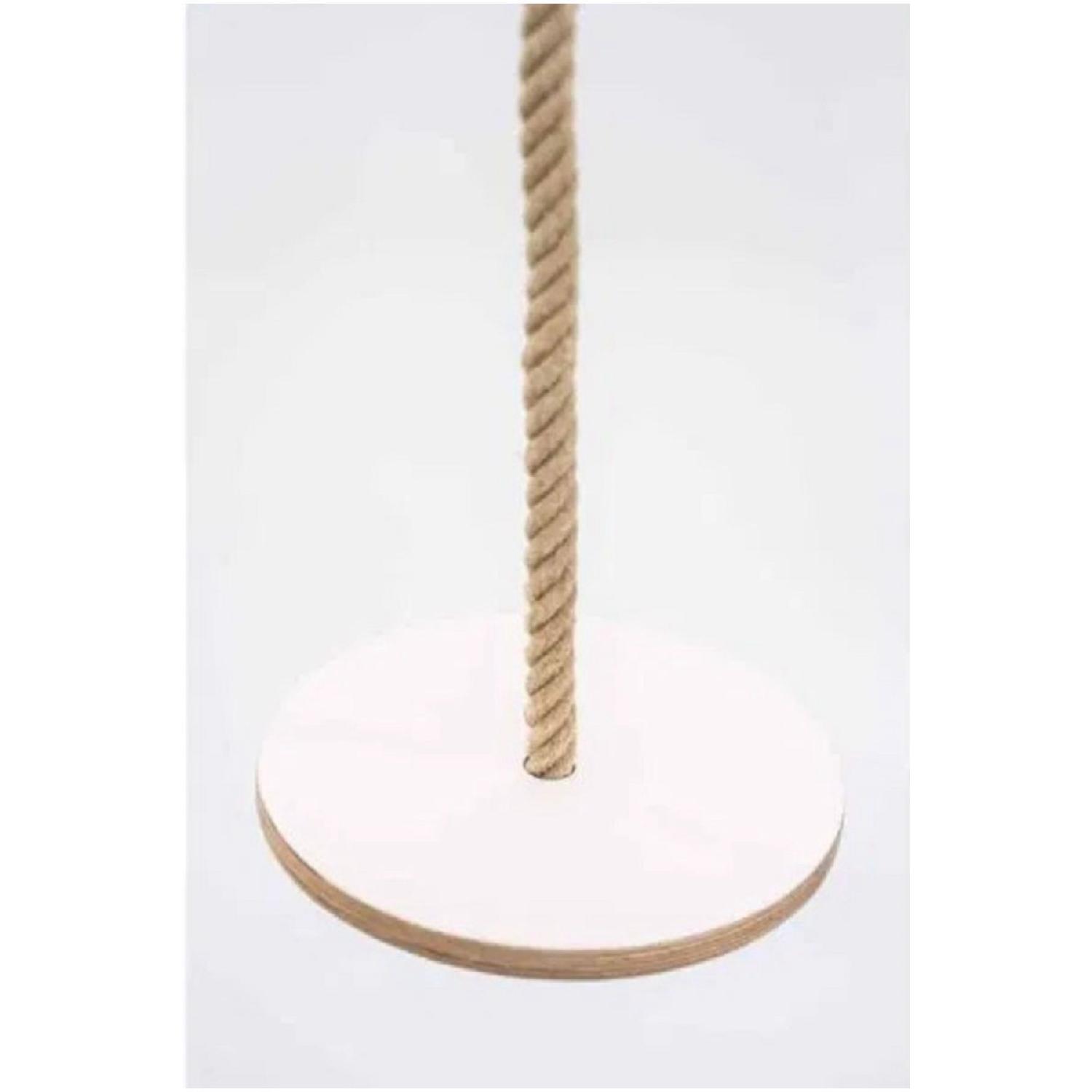 Round Disc Wooden Rope Swing коричневий
Round Disc Wooden Rope Swing коричневий