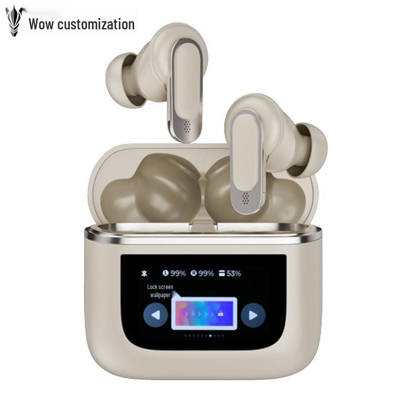 Bluetooth-навушники з ШІ-перекладом та повнокольоровим сенсорним екраном In-ear Bluetooth headphones with V8 display золотий
Bluetooth-навушники з ШІ-перекладом та повнокольоровим сенсорним екраном In-ear Bluetooth headphones with V8 display золотий