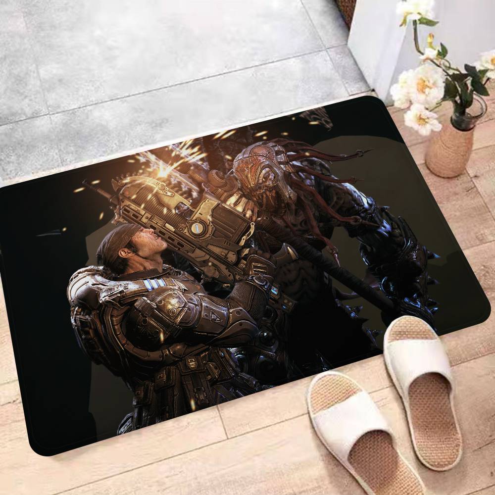 Video Game G-Gears Of W-War Bathroom Mat Kids Room Bedroom Decoration Balcony Anti-Slip Doormat Living Room Bedside Area Rugs 40x60 cm
Video Game G-Gears Of W-War Bathroom Mat Kids Room Bedroom Decoration Balcony Anti-Slip Doormat Living Room Bedside Area Rugs 40x60 cm