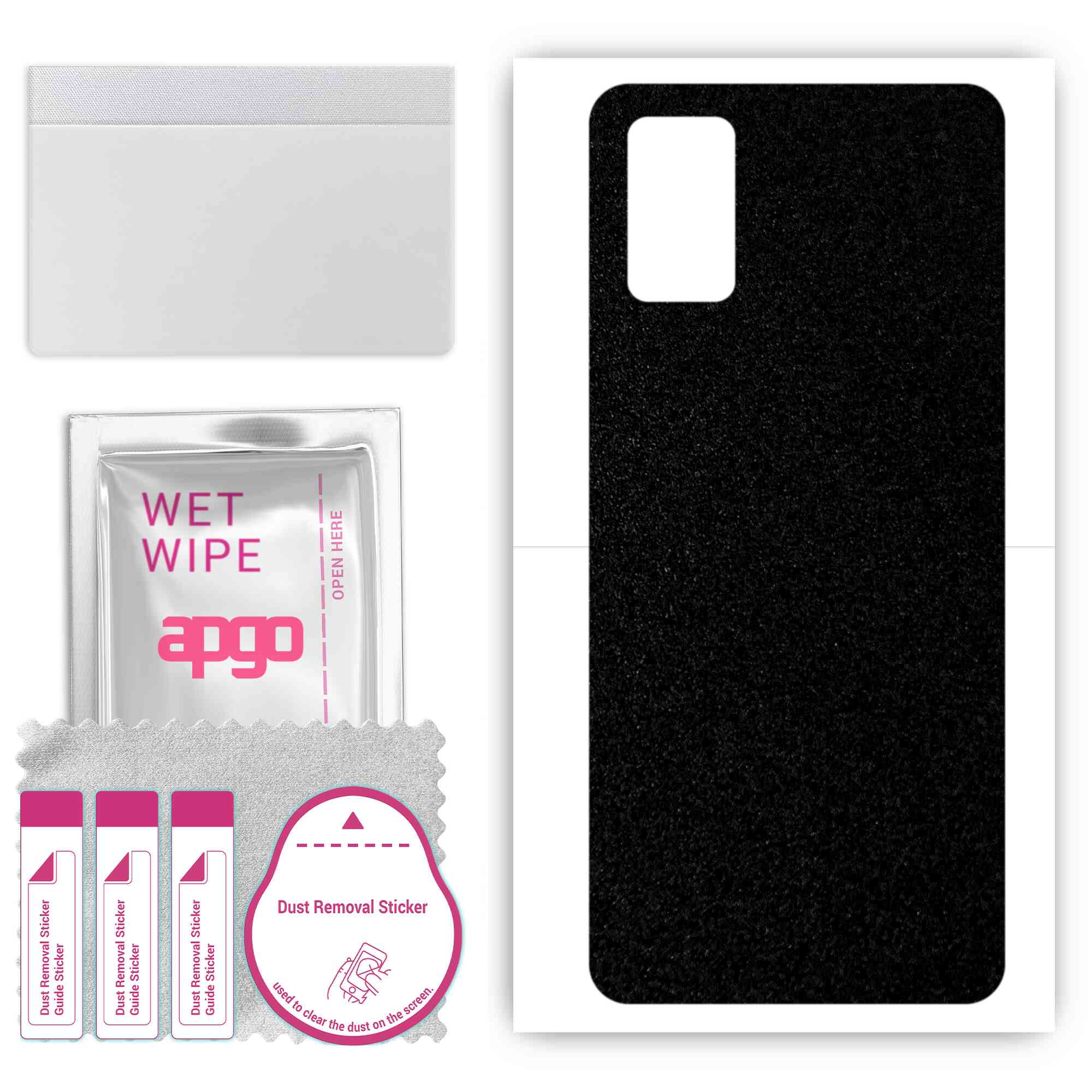 Apgo Protective Skin Sticker для задньої панелі, сумісної з HTC Desire 21 Pro 5G, Wrap Film, Foil, Vinyl - Pattern Matte Black
Apgo Protective Skin Sticker для задньої панелі, сумісної з HTC Desire 21 Pro 5G, Wrap Film, Foil, Vinyl - Pattern Matte Black