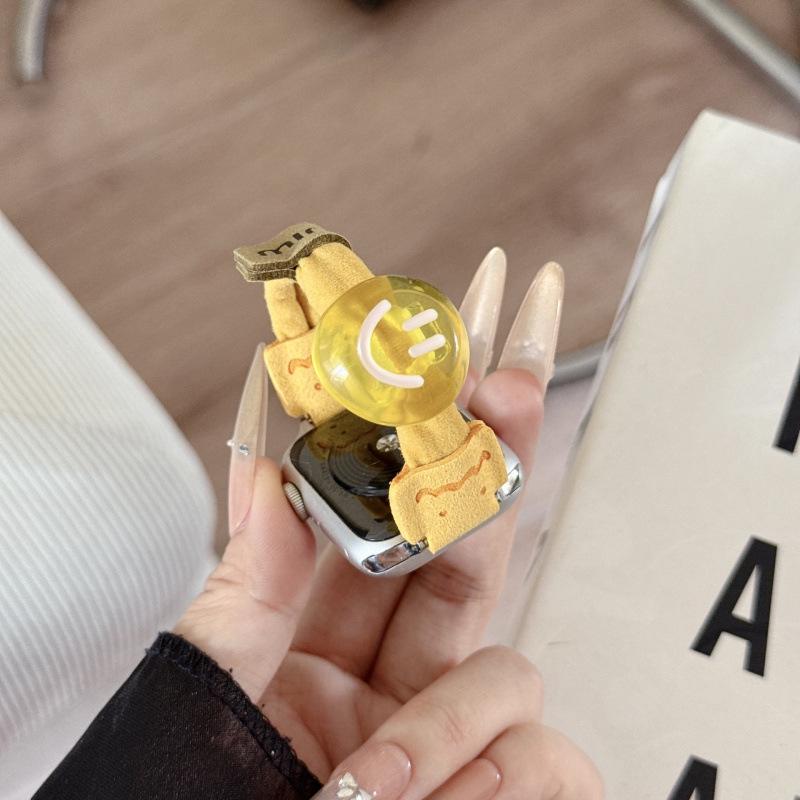 Smiley Face Elastic Hair Tie for Apple iWatch Band Series 7 to 11 and SE Huawei GT6 41mm жовтий/імбирний
Smiley Face Elastic Hair Tie for Apple iWatch Band Series 7 to 11 and SE Huawei GT6 41mm жовтий/імбирний