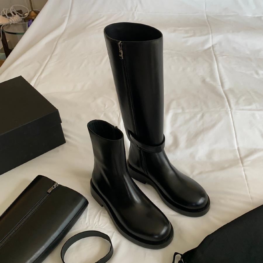 Leather version~ Grape mother has the same autumn and winter South Island story~ Two-wear version of knight boots thick heel medium boots for women 40 чорний
Leather version~ Grape mother has the same autumn and winter South Island story~ Two-wear version of knight boots thick heel medium boots for women 40 чорний
