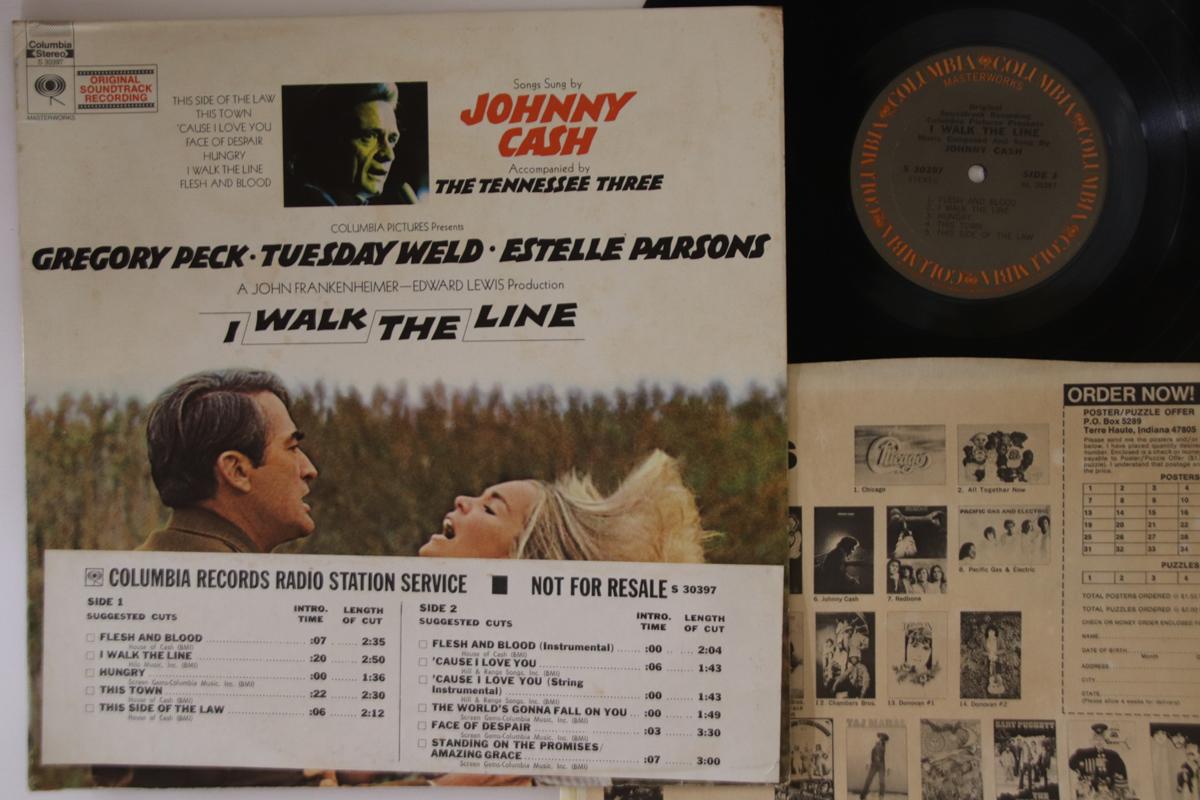 LP Record OST, JOHNNY CASH - I Walk The Line S30397PROMO COLUMBIA MASTER 1970 US Soundtracks & Musicals Used
LP Record OST, JOHNNY CASH - I Walk The Line S30397PROMO COLUMBIA MASTER 1970 US Soundtracks & Musicals Used