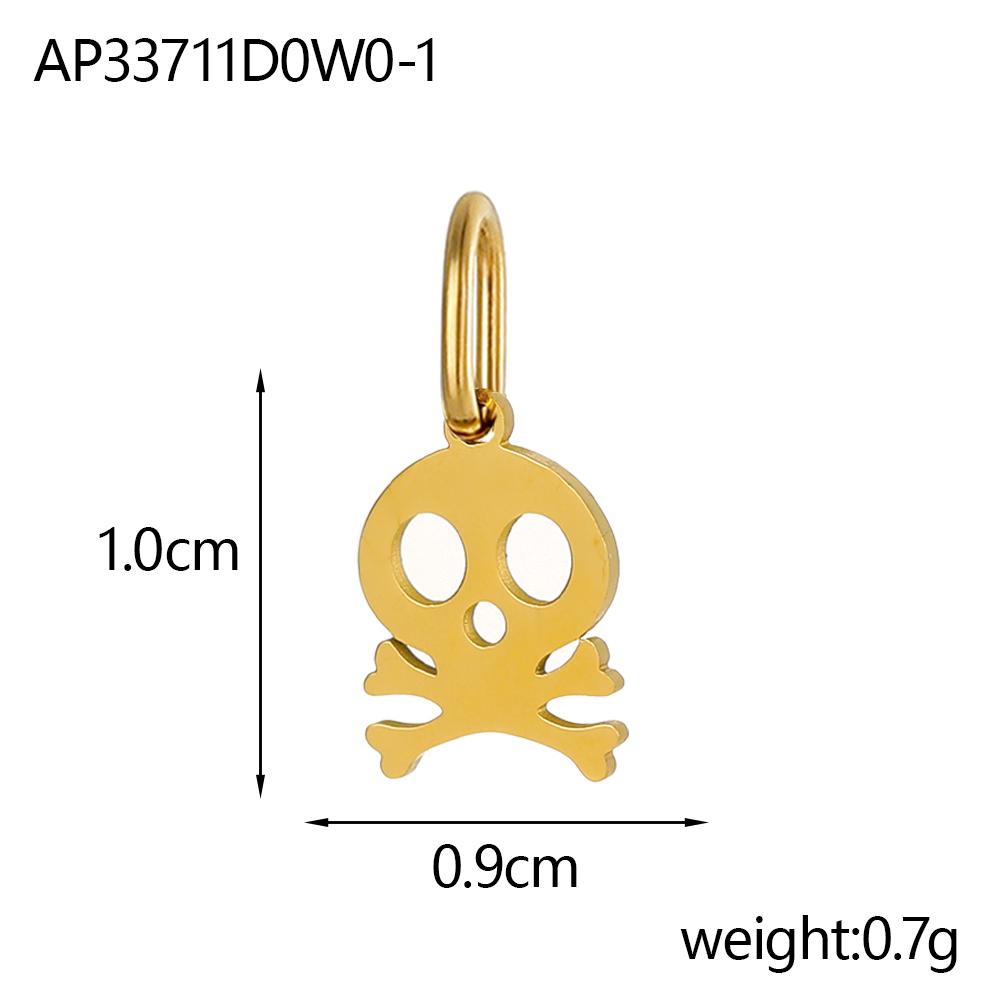 CARLIDANA Halloween Fun Party Accessories Charm Stainless Steel Pumpkin Skull Ghost Gold Plated Hat Titanium Steel Pendant
CARLIDANA Halloween Fun Party Accessories Charm Stainless Steel Pumpkin Skull Ghost Gold Plated Hat Titanium Steel Pendant