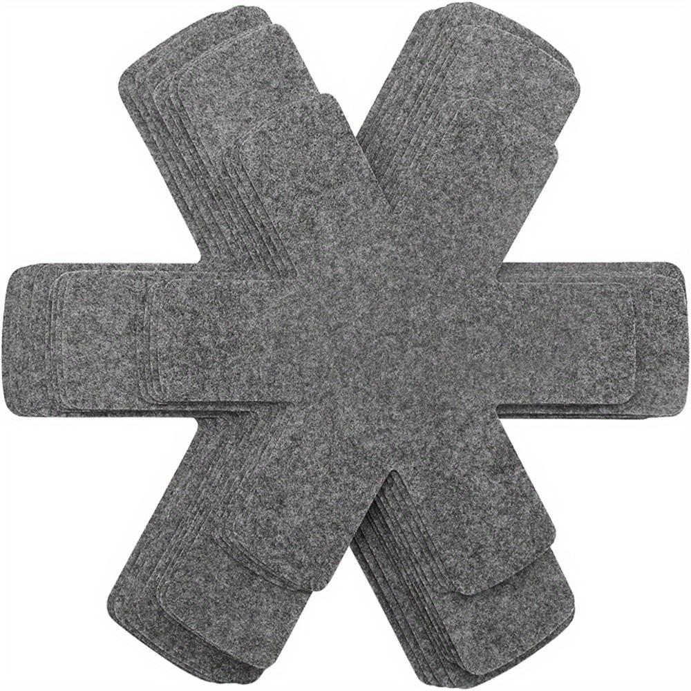 12 PCs/Pack Pot Divider Pad for Stackable Pot Protector, 3 Different Sizes, Used to Protect and Separation
12 PCs/Pack Pot Divider Pad for Stackable Pot Protector, 3 Different Sizes, Used to Protect and Separation