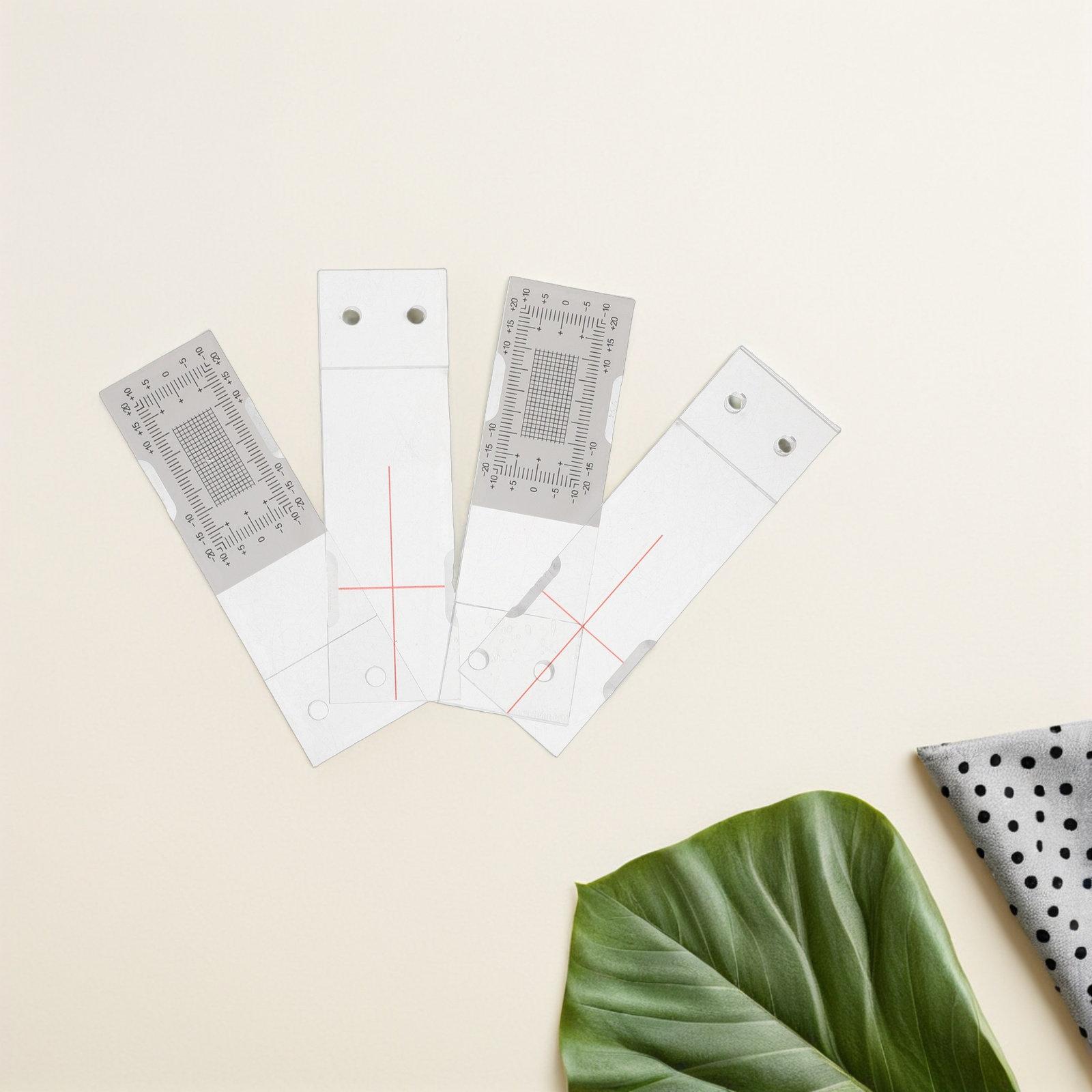 3Pcs Wall Crack Gauge High Precision Measuring Ruler Portable Acrylic Crack Width Scale Monitor for Concrete Foundation 14.5X3X0.5CM
3Pcs Wall Crack Gauge High Precision Measuring Ruler Portable Acrylic Crack Width Scale Monitor for Concrete Foundation 14.5X3X0.5CM