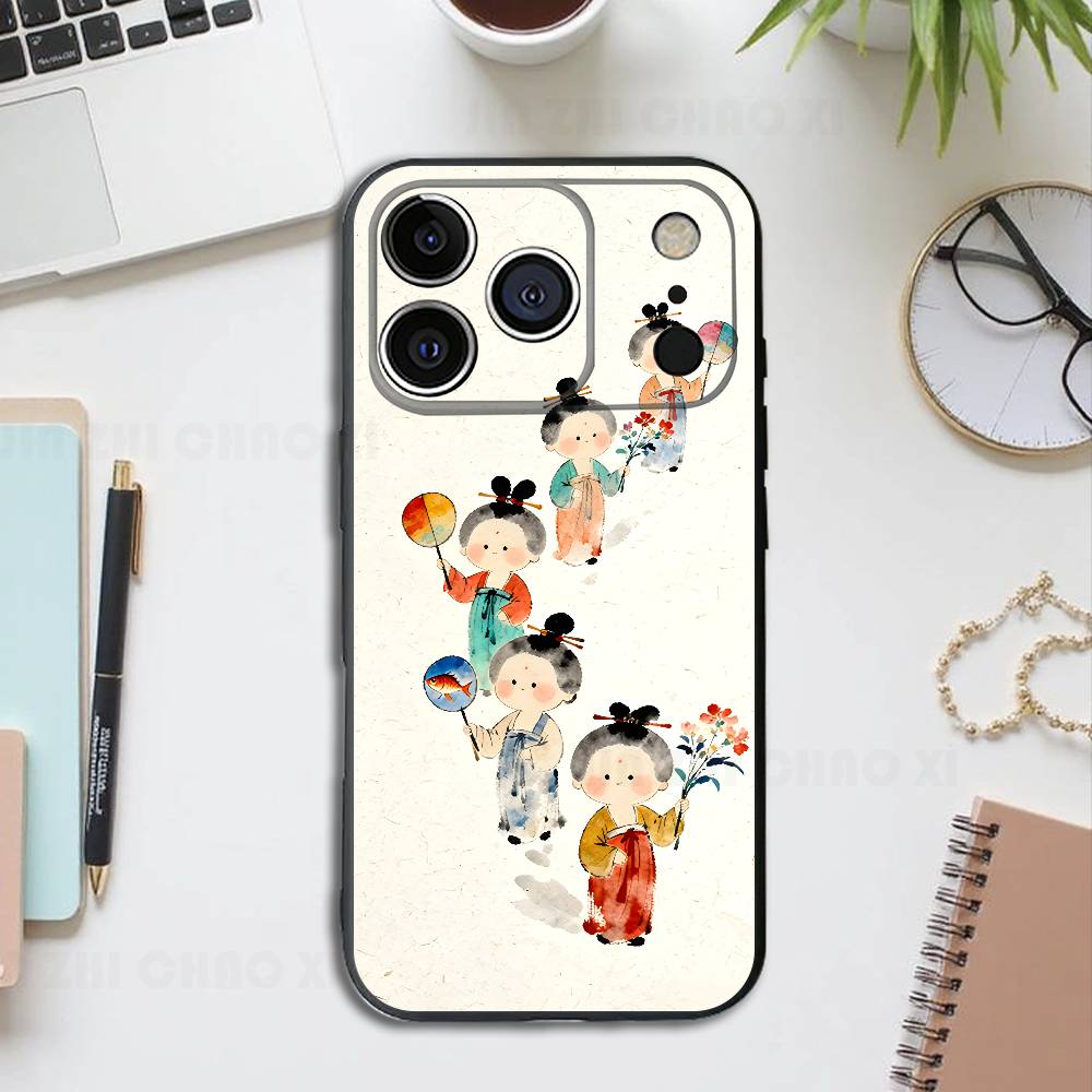 Lady Painting Traditional Silicone Phone Case For IPhone 17 16 15 14 13 12 11 X XS Plus Pro Max Shockproof Soft Cover iPhone14ProMax
Lady Painting Traditional Silicone Phone Case For IPhone 17 16 15 14 13 12 11 X XS Plus Pro Max Shockproof Soft Cover iPhone14ProMax