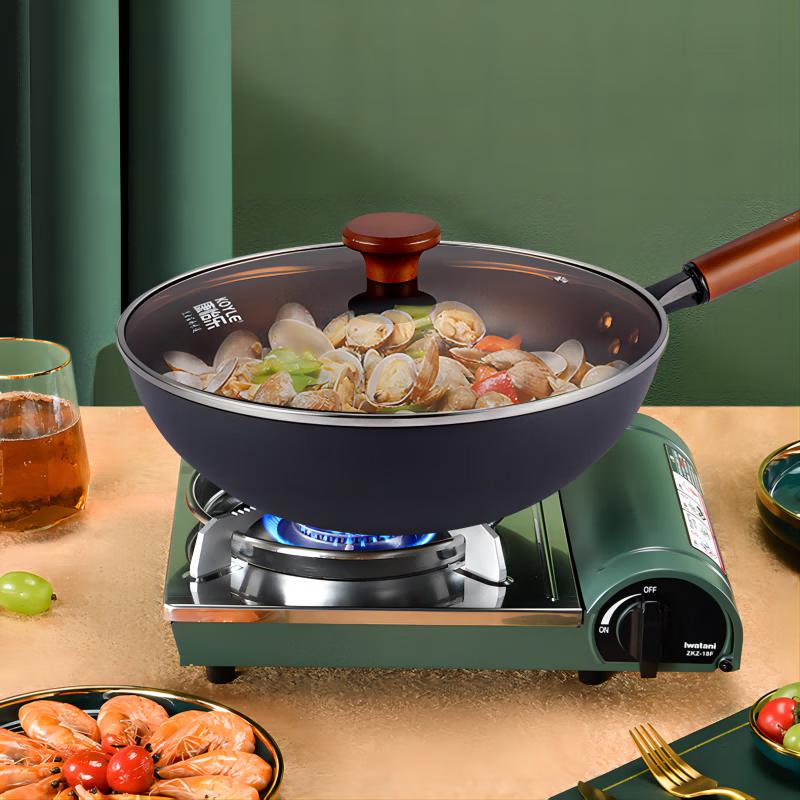 Koyle Cloud Non-stick Stir-fry Wok 32cm
Koyle Cloud Non-stick Stir-fry Wok 32cm