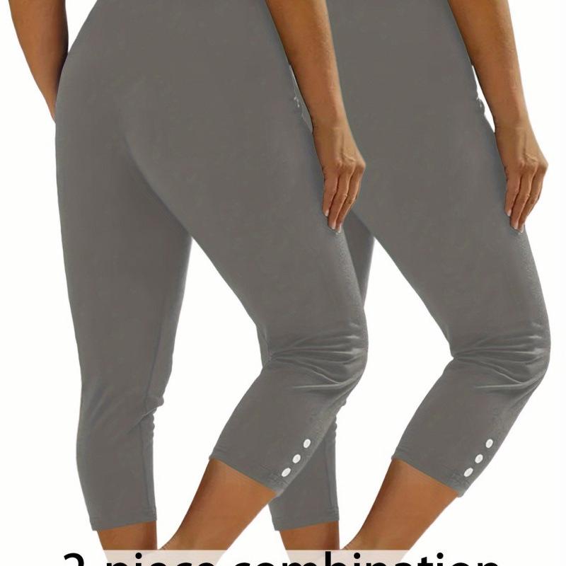 2025 Women s Korean-European Style Capri Sports Tights, 2-Pack XXL
2025 Women s Korean-European Style Capri Sports Tights, 2-Pack XXL
