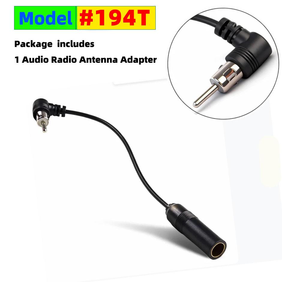 Stereo Audio Radio Antenna Adapter Vehicle AM/FM Radio Aerial Extension Car General Elbow Antenna Male To Female Plug Cable
Stereo Audio Radio Antenna Adapter Vehicle AM/FM Radio Aerial Extension Car General Elbow Antenna Male To Female Plug Cable
