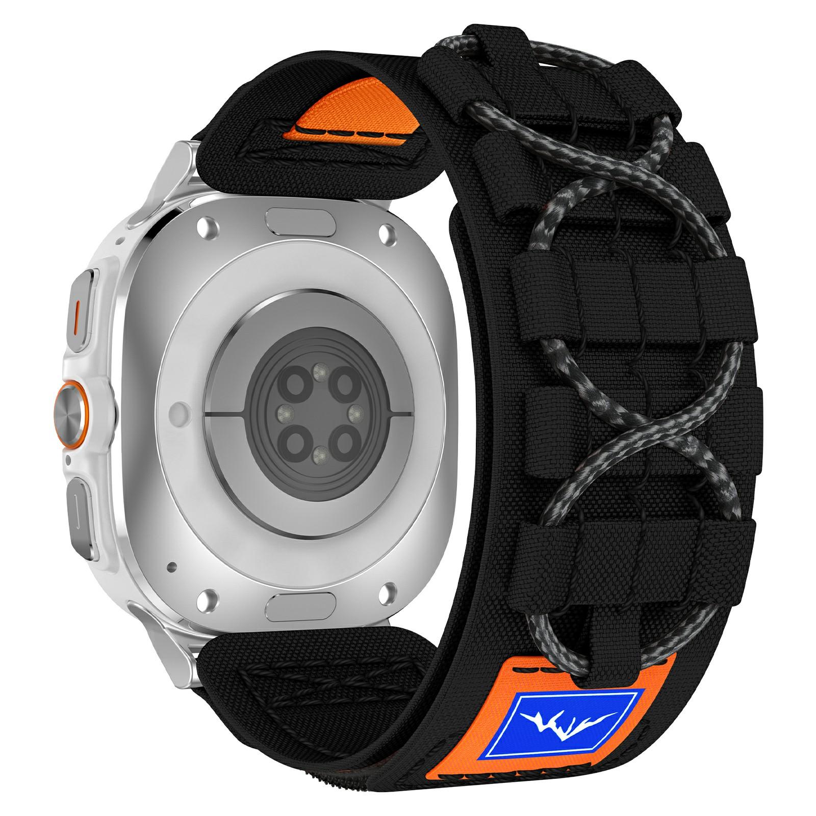 Для Samsung Galaxy Watch Ultra 47мм Нейлоновый ремешок для часов Трековый плетеный веревочный ремешок Silver-Black
Для Samsung Galaxy Watch Ultra 47мм Нейлоновый ремешок для часов Трековый плетеный веревочный ремешок Silver-Black