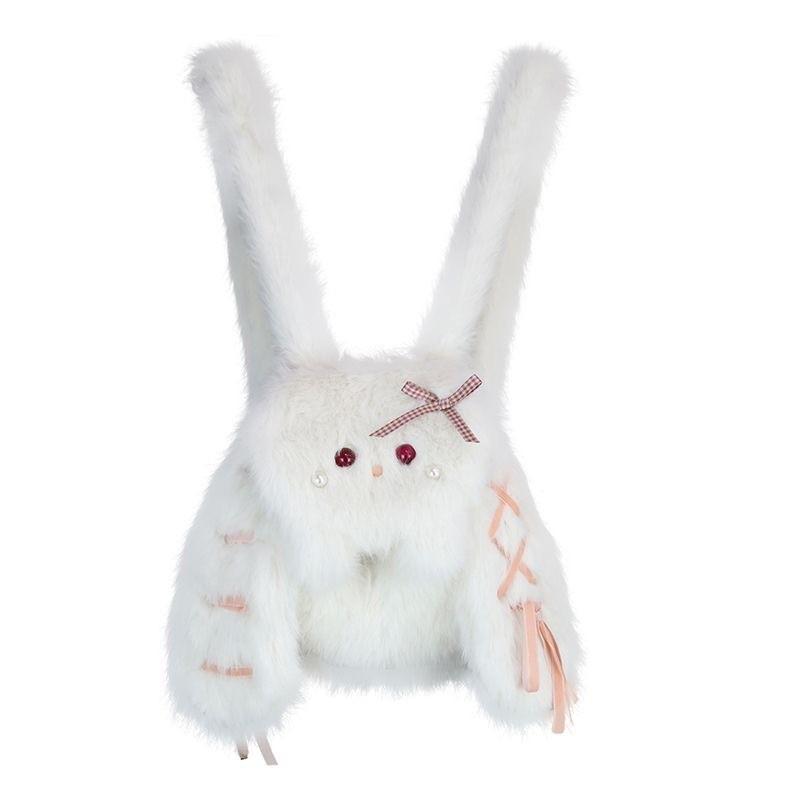 Bunny Long Eared Small Pearl Drawstring Tie Cartoon Plush Doll Backpack For Girl
Bunny Long Eared Small Pearl Drawstring Tie Cartoon Plush Doll Backpack For Girl