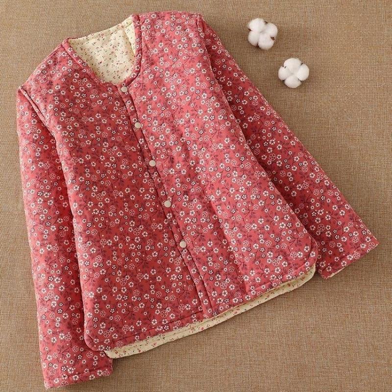 Женская зимняя свободная хлопковая куртка с хлопковой курткой и внутренней подкладкой для тепла, короткая облегающая хлопковая куртка с цветочным принтом 5XL
Женская зимняя свободная хлопковая куртка с хлопковой курткой и внутренней подкладкой для тепла, короткая облегающая хлопковая куртка с цветочным принтом 5XL