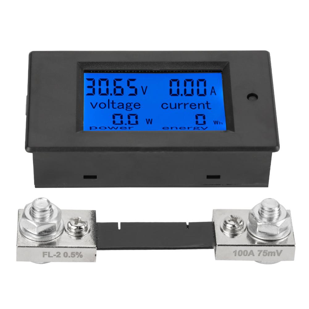 PEACEFAIR PZEM051 DC 6.5100V Digital Electric Power Energy Voltage Current Meter (100A Shunt)
PEACEFAIR PZEM051 DC 6.5100V Digital Electric Power Energy Voltage Current Meter (100A Shunt)