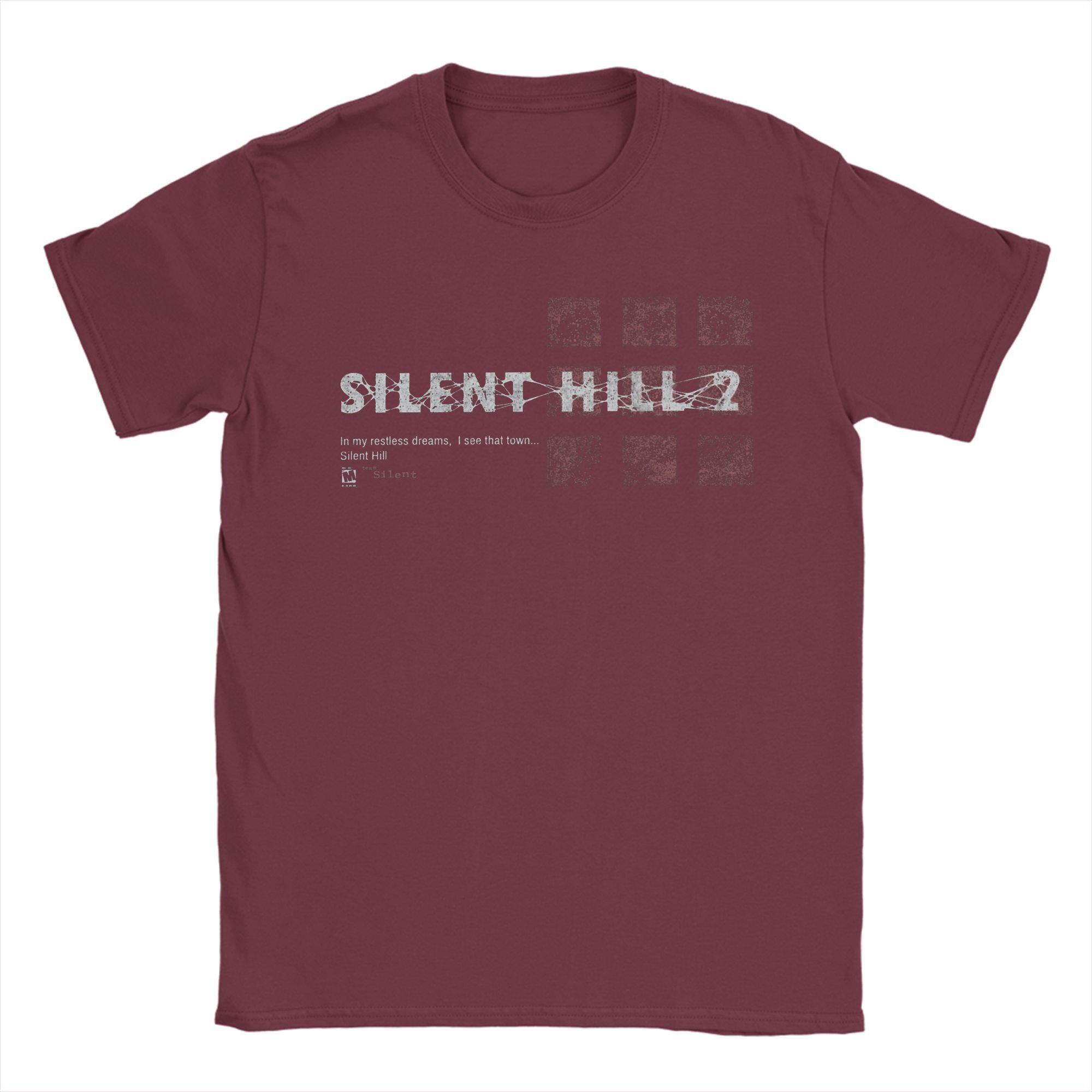 Leisure Silent Hill 2 in My Restless Dreams T-Shirt for Men 100% Cotton T Shirt Short Sleeve Tee Shirt Clothing XXXL бордовий
Leisure Silent Hill 2 in My Restless Dreams T-Shirt for Men 100% Cotton T Shirt Short Sleeve Tee Shirt Clothing XXXL бордовий
