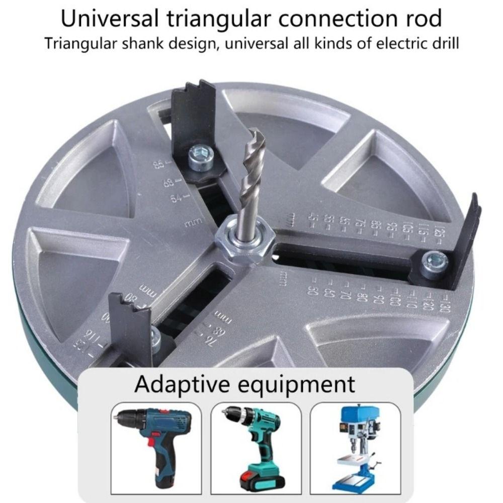 45-130mm Round Hole Saw Positioning Bit Hole Driller Electric Drill Drilling Bit Tool Manual Tool Hole Driller
45-130mm Round Hole Saw Positioning Bit Hole Driller Electric Drill Drilling Bit Tool Manual Tool Hole Driller