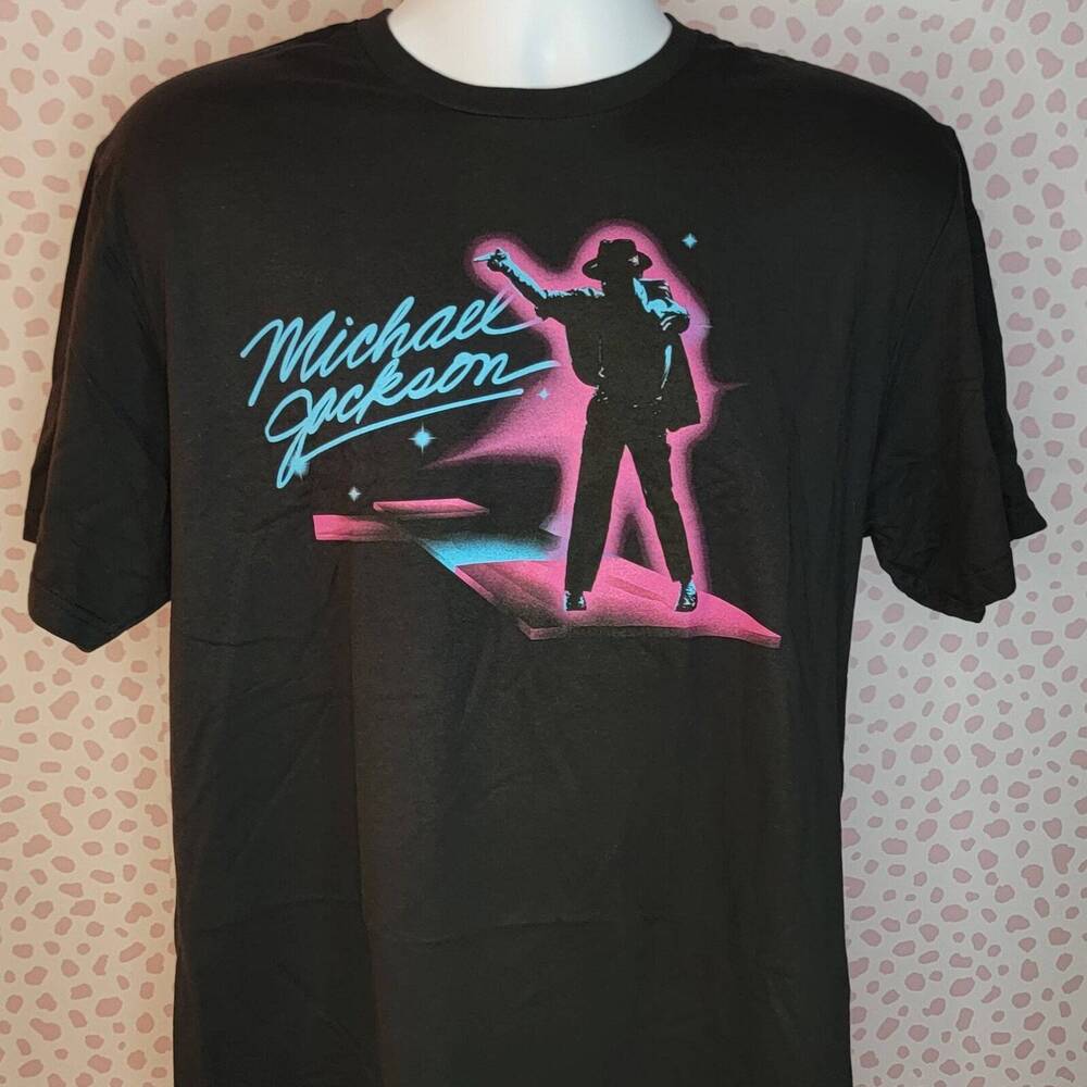 Michael Jackson Neon Band Tee, King of Pop, High Quality Men s Size T-Shirt by R Unisex T-Shirt XXXXL
Michael Jackson Neon Band Tee, King of Pop, High Quality Men s Size T-Shirt by R Unisex T-Shirt XXXXL