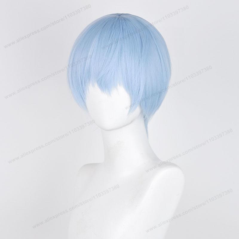 Himmel Wigs Cosplay 30 см Короткий Светло-голубой Волосы на скальпе Аниме Термостойкий Синтетический парик + Шапочка для парика as the picture-
Himmel Wigs Cosplay 30 см Короткий Светло-голубой Волосы на скальпе Аниме Термостойкий Синтетический парик + Шапочка для парика as the picture-