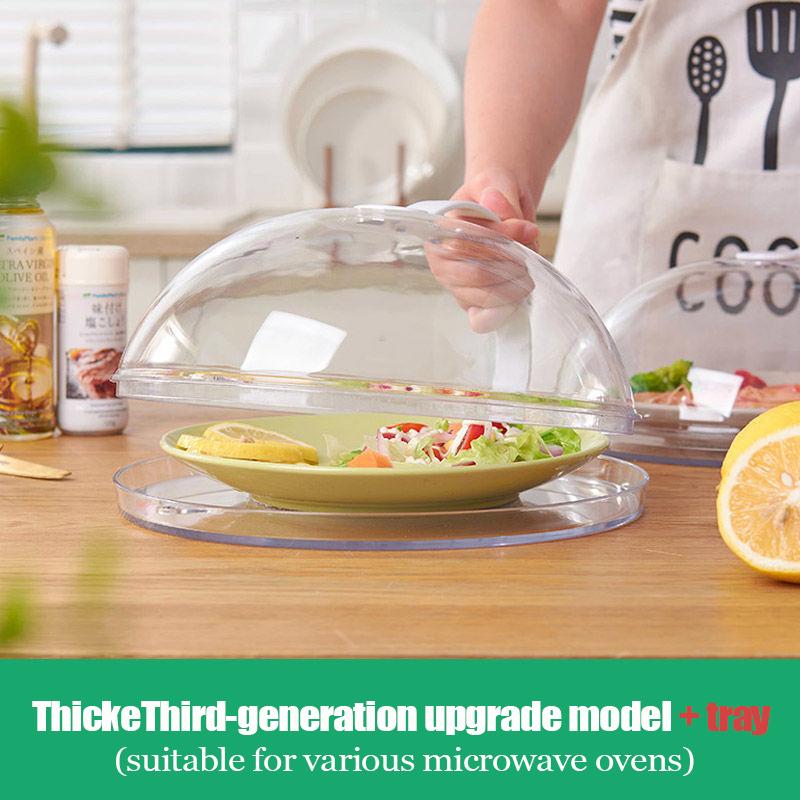 Microwave Splash Cover High Temperature Resistant Microwave Guard Lid Transparent Food Heating Cover with Steam Vent and Handle
Microwave Splash Cover High Temperature Resistant Microwave Guard Lid Transparent Food Heating Cover with Steam Vent and Handle