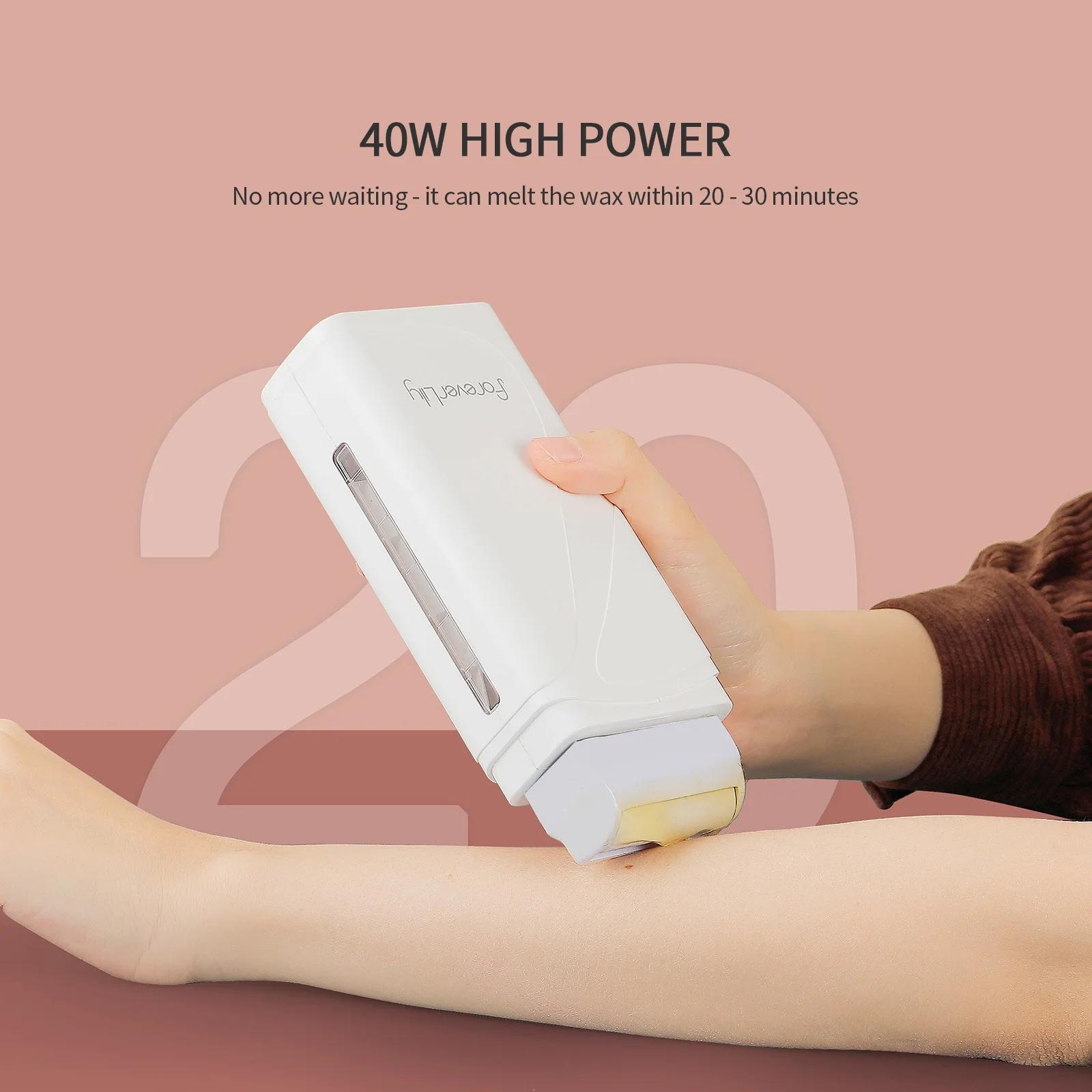 Портативный восковой ролик Foreverlily, электрический подогреватель воска, нагреватель воска для депиляции, грелка для ног, роликовый воск для удаления волос
Портативный восковой ролик Foreverlily, электрический подогреватель воска, нагреватель воска для депиляции, грелка для ног, роликовый воск для удаления волос