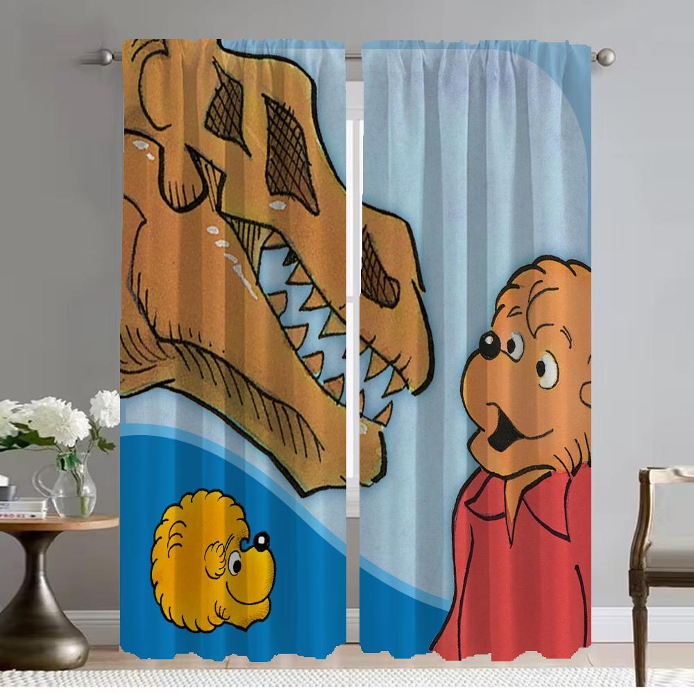 Berenstain Bears Curtains Child Room Home Interior Curtains for Camera Window Curtain for Room 2 Panel Halloween Decoration W50xH70cmx2pcs-CL
Berenstain Bears Curtains Child Room Home Interior Curtains for Camera Window Curtain for Room 2 Panel Halloween Decoration W50xH70cmx2pcs-CL