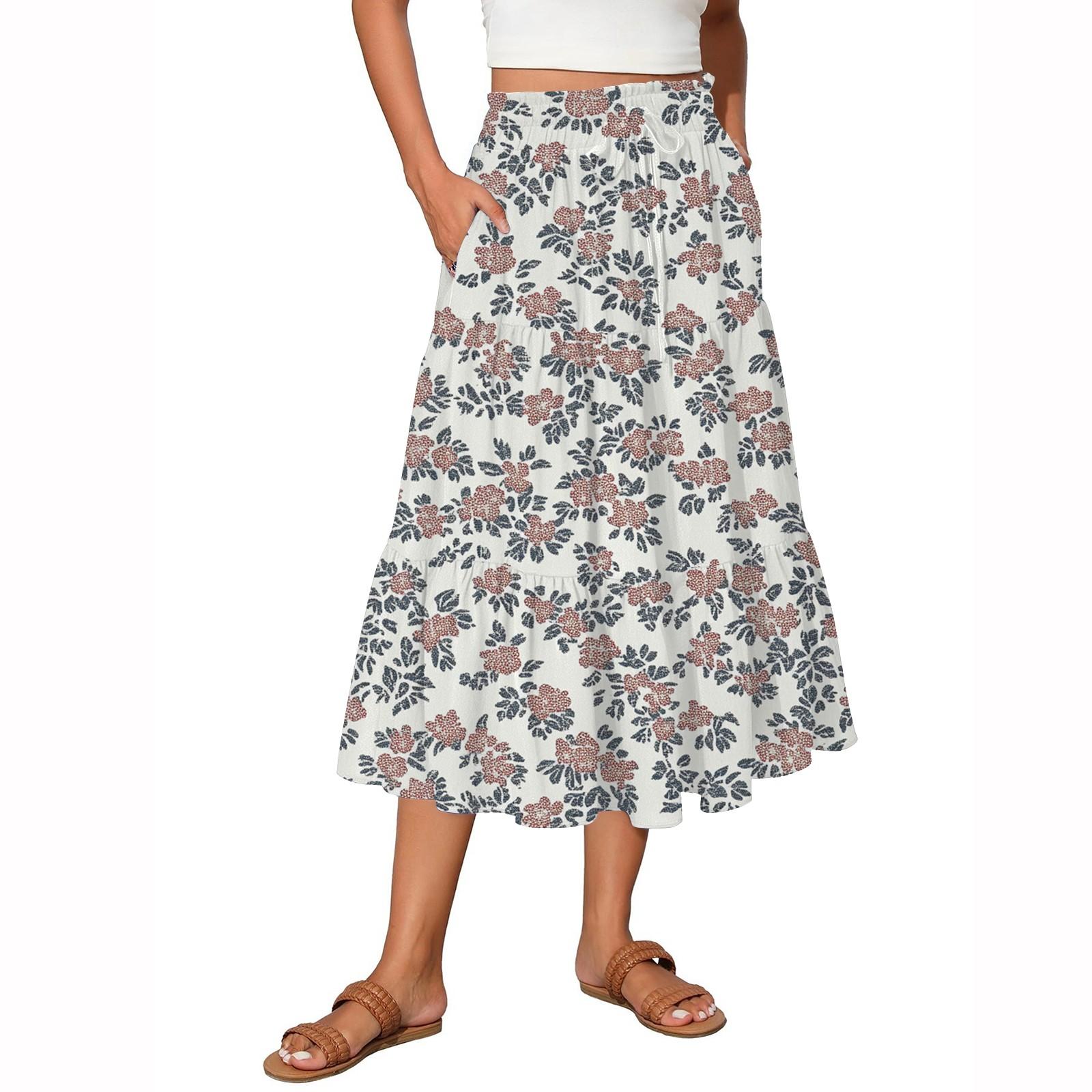 Женские струящиеся расклешенные юбки-макси с оборками и эластичным поясом, элегантные многослойные длинные юбки в стиле бохо XL
Женские струящиеся расклешенные юбки-макси с оборками и эластичным поясом, элегантные многослойные длинные юбки в стиле бохо XL