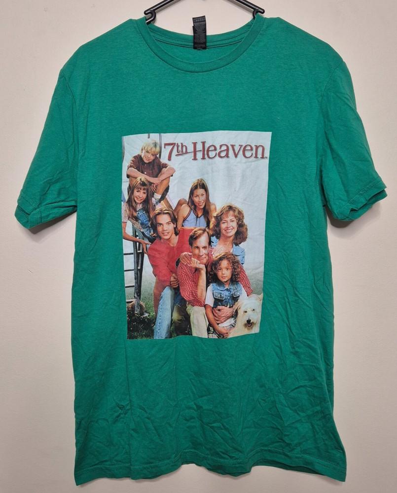 Vintage 7th Heaven Character TShirt Tee Size Medium Green Y2K Tv Show 1990039s Unisex T-Shirt XL
Vintage 7th Heaven Character TShirt Tee Size Medium Green Y2K Tv Show 1990039s Unisex T-Shirt XL