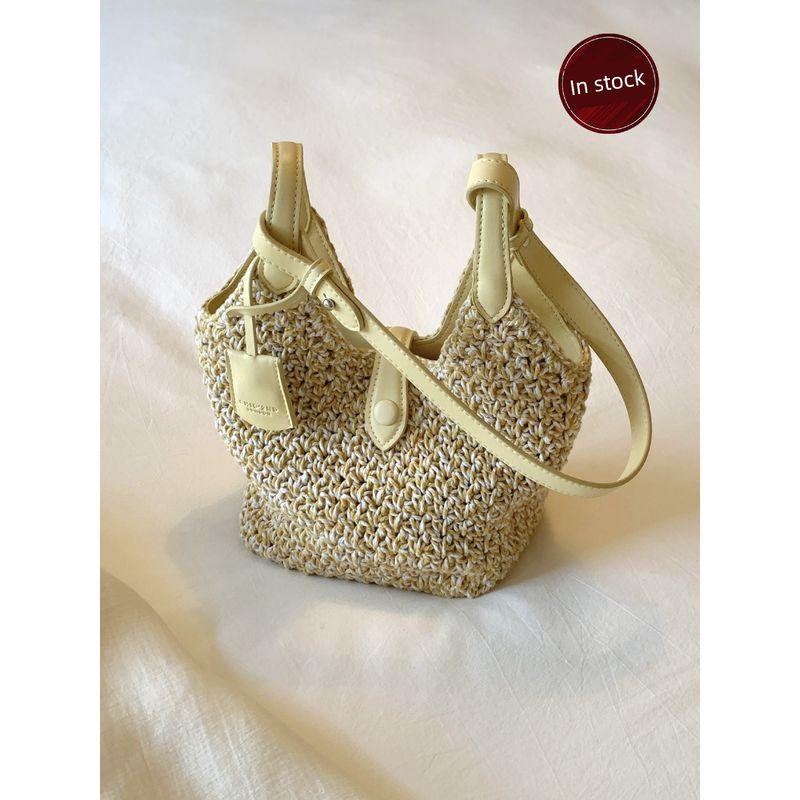 South Style Chio2nd Yunqi Listening Style Tote Bag Female Summer Goose Yellow Woven Bag Satchel Shoulder Messenger Bag
South Style Chio2nd Yunqi Listening Style Tote Bag Female Summer Goose Yellow Woven Bag Satchel Shoulder Messenger Bag