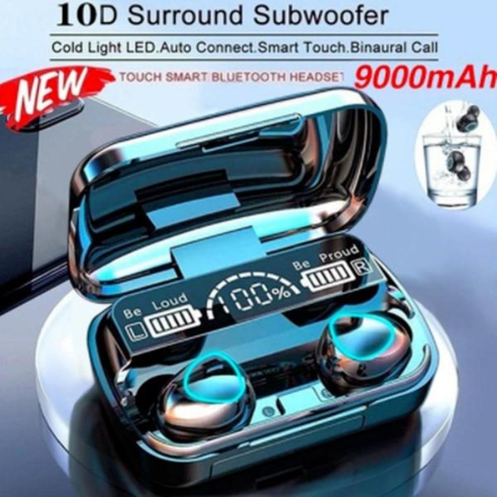 TWS Bluetooth-наушники 5.0 Заряженное устройство Водонепроницаемые беспроводные наушники Стерео спортивные наушники Микрофон для смартфона
TWS Bluetooth-наушники 5.0 Заряженное устройство Водонепроницаемые беспроводные наушники Стерео спортивные наушники Микрофон для смартфона