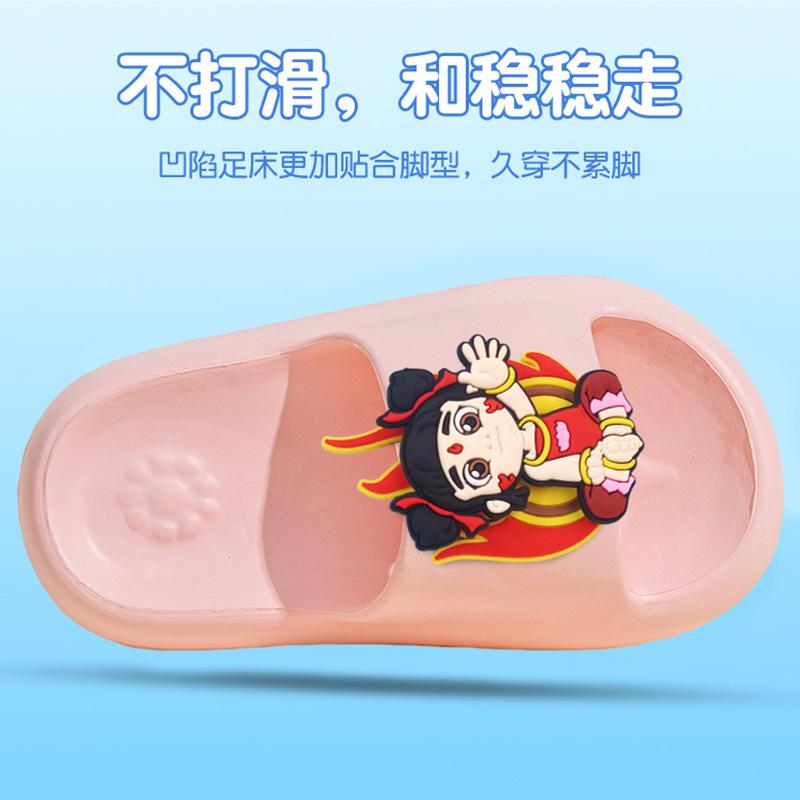 Nezha slippers boys and girls cartoon indoor bathroom baby home non-slip kindergarten one-word drag cool slippers 22 yards suitable for foot length 21-21.5cm рожевий
Nezha slippers boys and girls cartoon indoor bathroom baby home non-slip kindergarten one-word drag cool slippers 22 yards suitable for foot length 21-21.5cm рожевий