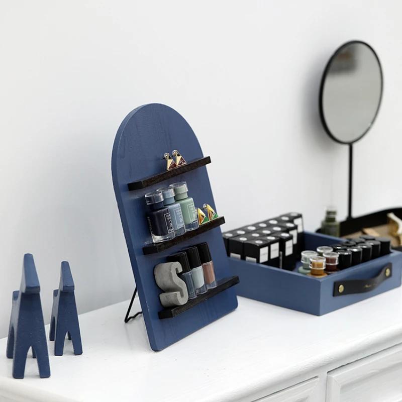 Round Arch Wooden Shelves for Home Essential Oil Perfume Makeups Display Racks Shop Window Storage Holders Cake Cupcake Plates
Round Arch Wooden Shelves for Home Essential Oil Perfume Makeups Display Racks Shop Window Storage Holders Cake Cupcake Plates