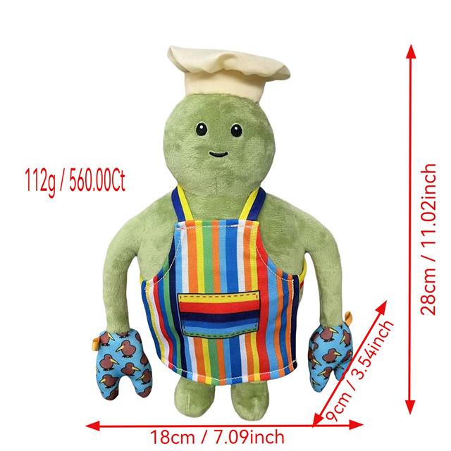 Anime The Tiny Chef Show Plush Toy Cartoon Animation Doll Cute Green Skinned Chef Wearing Apron Collection Toy For Kid Gifts28cm
Anime The Tiny Chef Show Plush Toy Cartoon Animation Doll Cute Green Skinned Chef Wearing Apron Collection Toy For Kid Gifts28cm