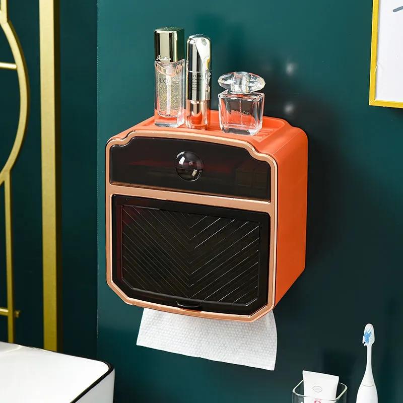 WTEMPO Домашня коробка для серветок Настінна перфорована шухляда для туалетного паперу Водонепроникні тримачі туалетного паперу в рулонах 22.3*13.3*23cm помаранчевий
WTEMPO Домашня коробка для серветок Настінна перфорована шухляда для туалетного паперу Водонепроникні тримачі туалетного паперу в рулонах 22.3*13.3*23cm помаранчевий