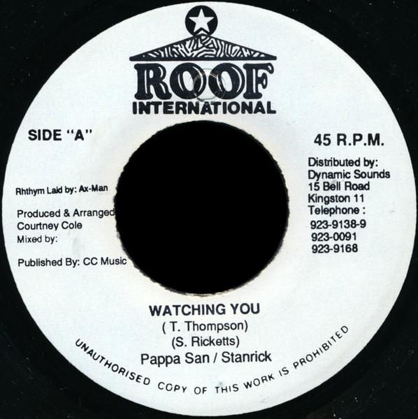 7-дюймовая пластинка PAPA SAN, STANRICK - Watching You NONE Roof Internatio Ямайка Регги, Ска и Даб Б/У
7-дюймовая пластинка PAPA SAN, STANRICK - Watching You NONE Roof Internatio Ямайка Регги, Ска и Даб Б/У