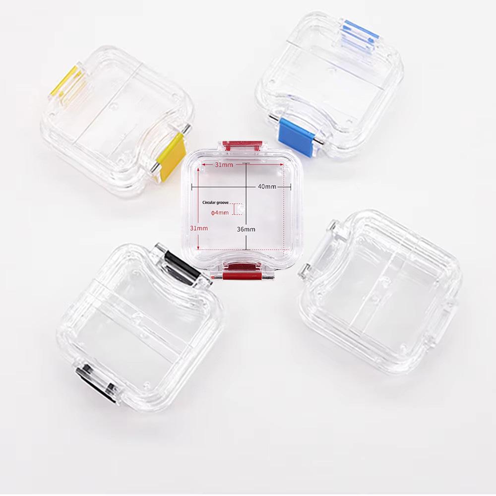 PIORPOR 5Pcs Dental Implant Embedded Denture Film Box Transparent Tape Film Teeth Container Storage Boxes Seismic Denture Boxs
PIORPOR 5Pcs Dental Implant Embedded Denture Film Box Transparent Tape Film Teeth Container Storage Boxes Seismic Denture Boxs