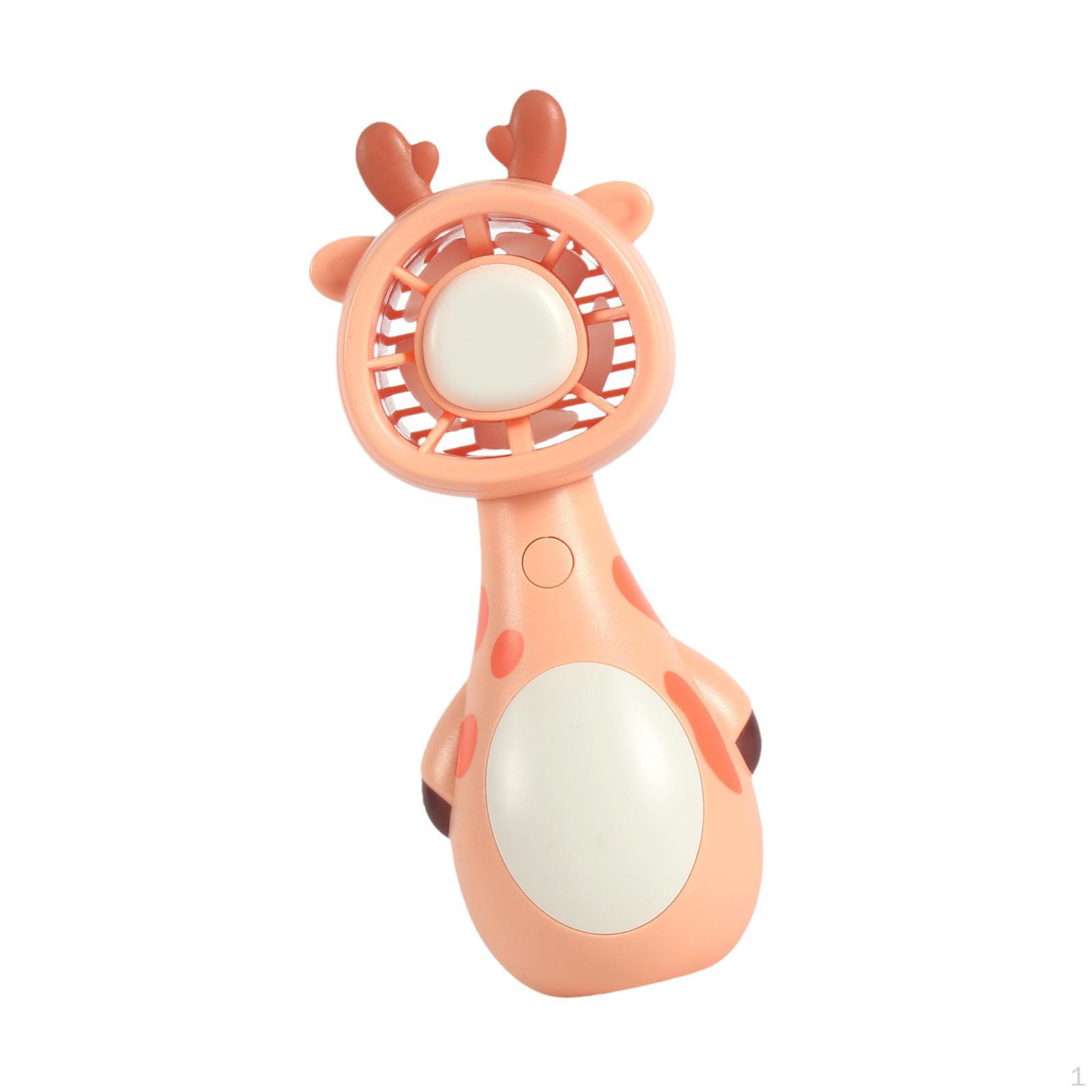 Портативный мини-вентилятор с очаровательным дизайном в виде животных для летнего веселья Orange Pink Deer
Портативный мини-вентилятор с очаровательным дизайном в виде животных для летнего веселья Orange Pink Deer