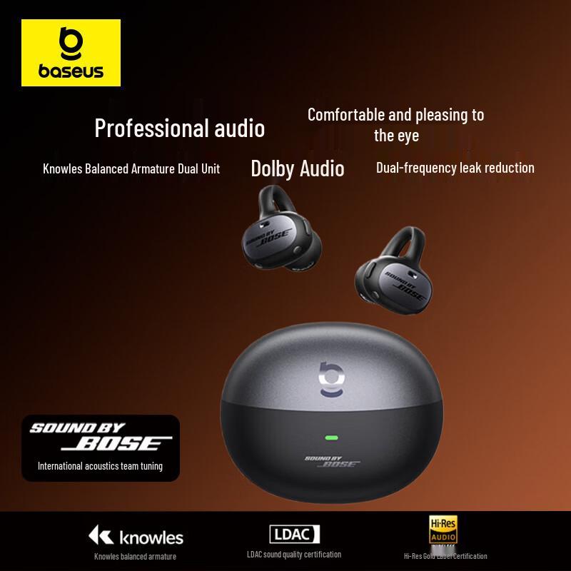 Baseus Inspire XC1 Open-Ear Clip Headphones
Baseus Inspire XC1 Open-Ear Clip Headphones