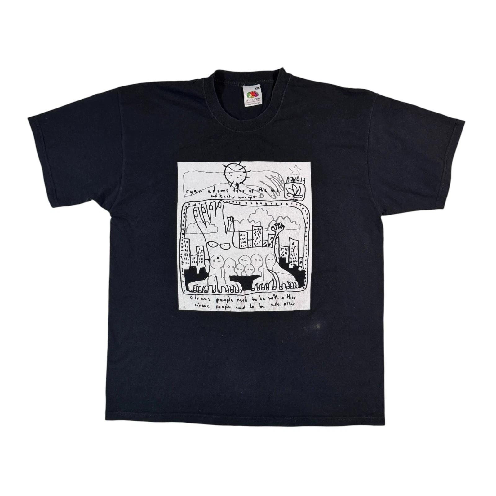 Vintage 00s Ryan Adams Tour T-shirt Alternative Country Indie Rock Black Tee XL 2XL
Vintage 00s Ryan Adams Tour T-shirt Alternative Country Indie Rock Black Tee XL 2XL