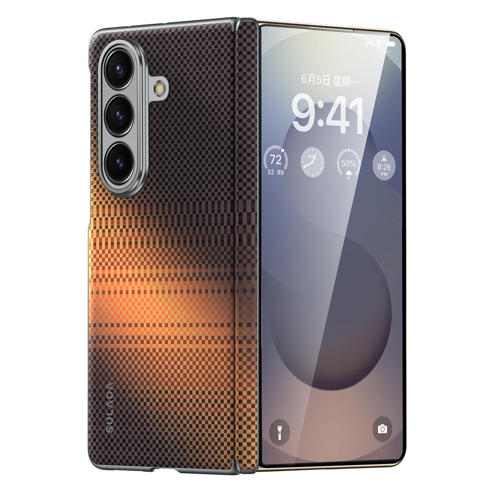 SULADA Для Samsung Galaxy Z Fold7 5G Магнітний Чохол Протиударний Жорсткий ПК Чохол для Задньої Панелі Телефону Sunset Orange
SULADA Для Samsung Galaxy Z Fold7 5G Магнітний Чохол Протиударний Жорсткий ПК Чохол для Задньої Панелі Телефону Sunset Orange