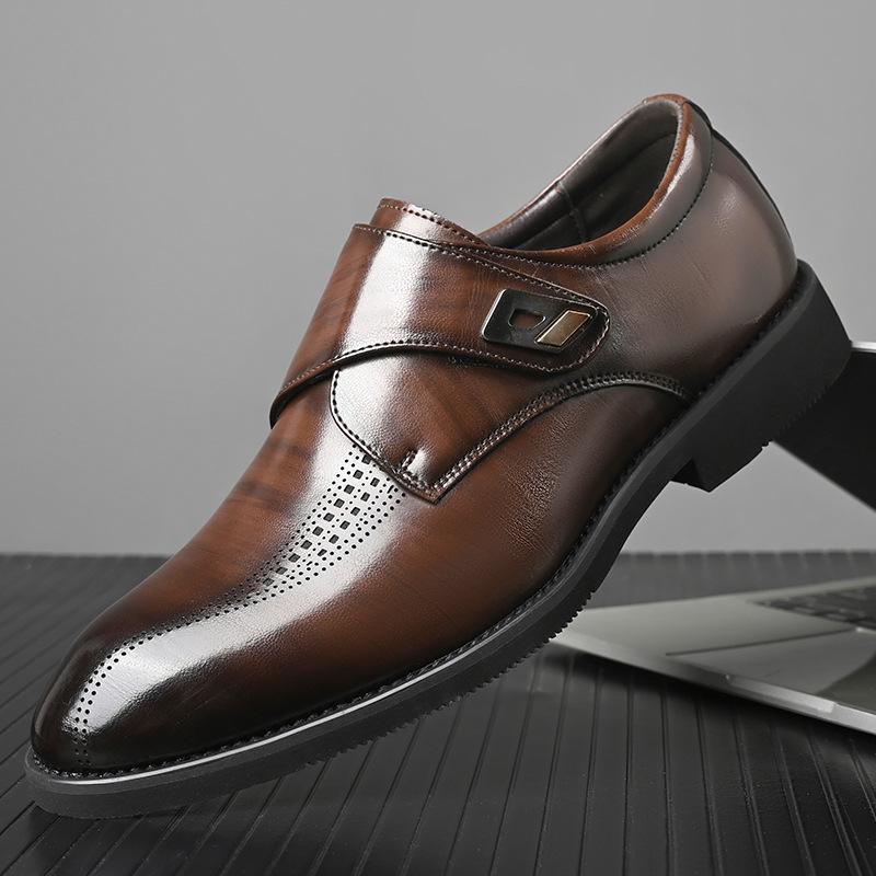 2025 Men s British Magic Sticker Slip-on Leather Shoes - Versatile Business Casual & Formal Footwear 41 коричневий
2025 Men s British Magic Sticker Slip-on Leather Shoes - Versatile Business Casual & Formal Footwear 41 коричневий