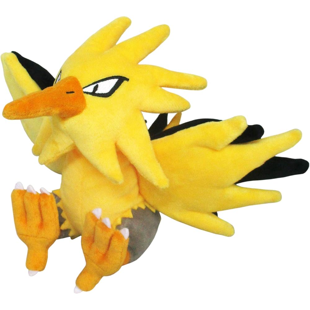 Sanei Boeki Pokmon All Star Collection Thunder Plush Toy 16x19x18.5cm Soft Stuffed Animal
Sanei Boeki Pokmon All Star Collection Thunder Plush Toy 16x19x18.5cm Soft Stuffed Animal