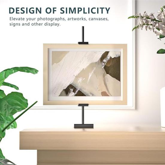Yousheng Tabletop Picture Frame Stand High Stability Height Adjustable Multipurpose Easy Assembly Metal Standing Easel Display Stand чорний
Yousheng Tabletop Picture Frame Stand High Stability Height Adjustable Multipurpose Easy Assembly Metal Standing Easel Display Stand чорний