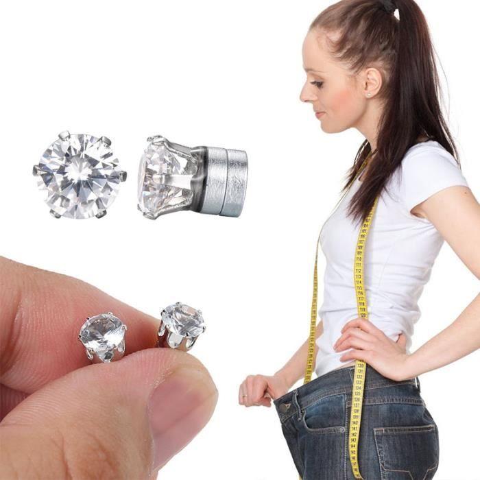 SHOP-STORY - Boucles d Oreilles Diamant Bio Aimant Minceur - Diminuent la Fatigue le Stress et Favorise la Perte de Poids Naturelle
SHOP-STORY - Boucles d Oreilles Diamant Bio Aimant Minceur - Diminuent la Fatigue le Stress et Favorise la Perte de Poids Naturelle