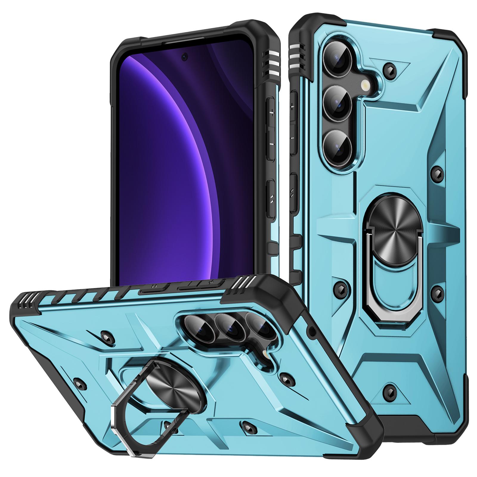 For Samsung Galaxy S24 FE Case PC+ TPU Anti-Drop Phone Cover with Ring Kickstand H
For Samsung Galaxy S24 FE Case PC+ TPU Anti-Drop Phone Cover with Ring Kickstand H