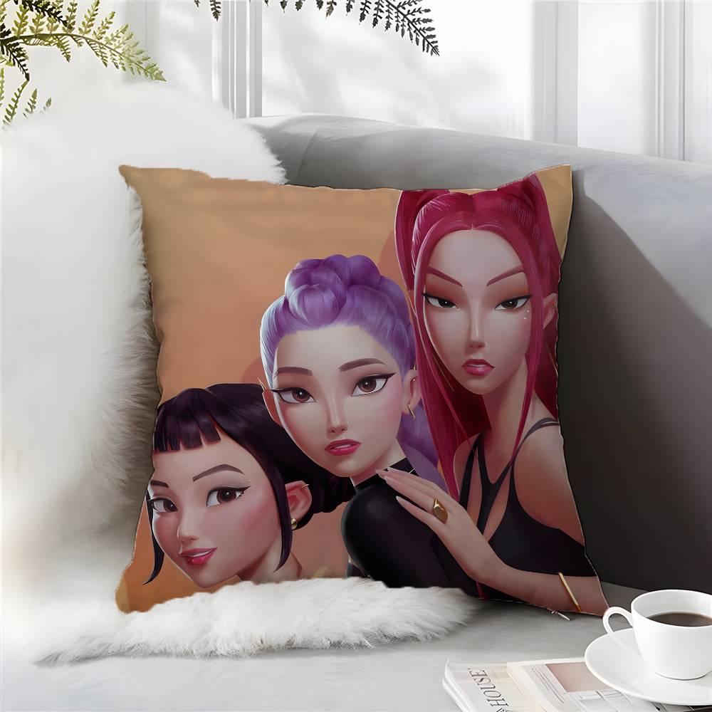 Поп-мультфильм K-Pop Охотники на демонов Наволочка Комфорт Диван-кровать Шелковистая Элегантная Невидимая молния На заказ Декоративная c 12x12Inch
Поп-мультфильм K-Pop Охотники на демонов Наволочка Комфорт Диван-кровать Шелковистая Элегантная Невидимая молния На заказ Декоративная c 12x12Inch
