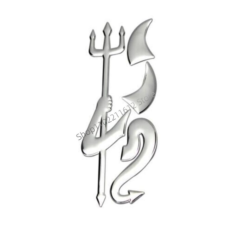 Car 3D Demon Emblem Logo Decals Stickers for Exterior Devil Styling Decoration Sliver
Car 3D Demon Emblem Logo Decals Stickers for Exterior Devil Styling Decoration Sliver