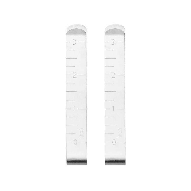 Set of 2/5/10Pcs Fabric Measuring Sewing Clips 3Inch Hemming Clip Measuring Ruler for Fabric Sewing Hemming Project
Set of 2/5/10Pcs Fabric Measuring Sewing Clips 3Inch Hemming Clip Measuring Ruler for Fabric Sewing Hemming Project