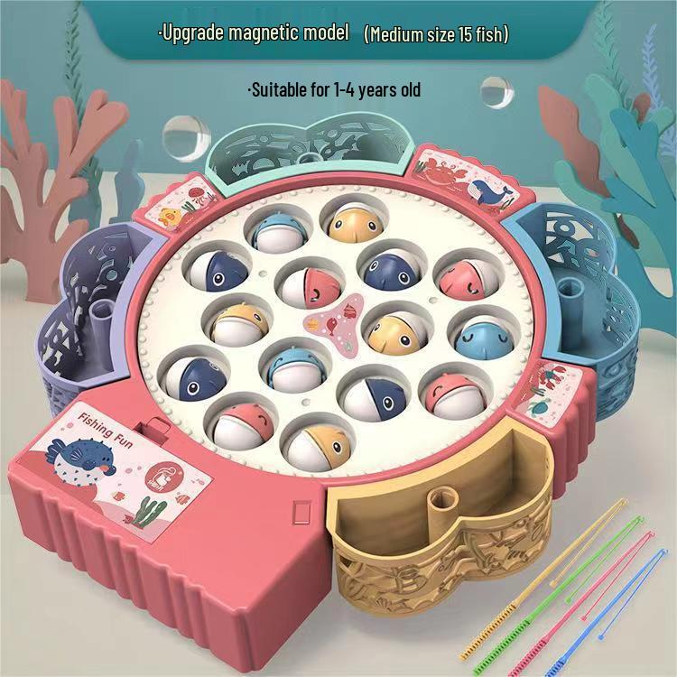 Cross-Border Children s Multifunctional Rotating Musical Fishing Toy Set for Early Learning
Cross-Border Children s Multifunctional Rotating Musical Fishing Toy Set for Early Learning