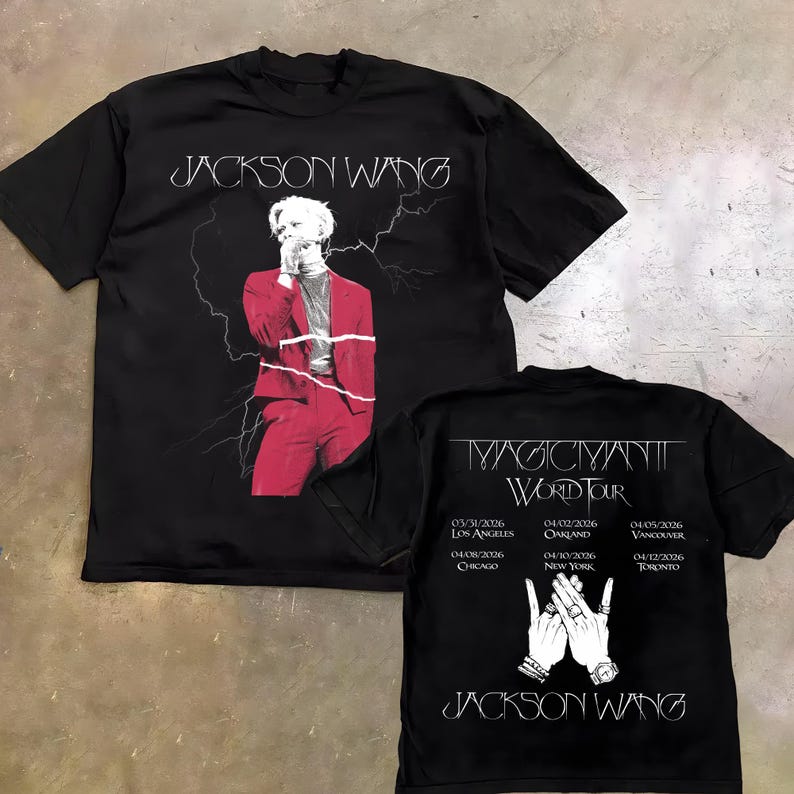 2026 Summer Fashion Trendy Tee Retro MAGICMAN 2 World Tour T-shirt, Jackson Wang Concert Shirt, Kpop Fan Tee,GOT7 Jackson Shirt,kpop Gift for Fan 4XL
2026 Summer Fashion Trendy Tee Retro MAGICMAN 2 World Tour T-shirt, Jackson Wang Concert Shirt, Kpop Fan Tee,GOT7 Jackson Shirt,kpop Gift for Fan 4XL